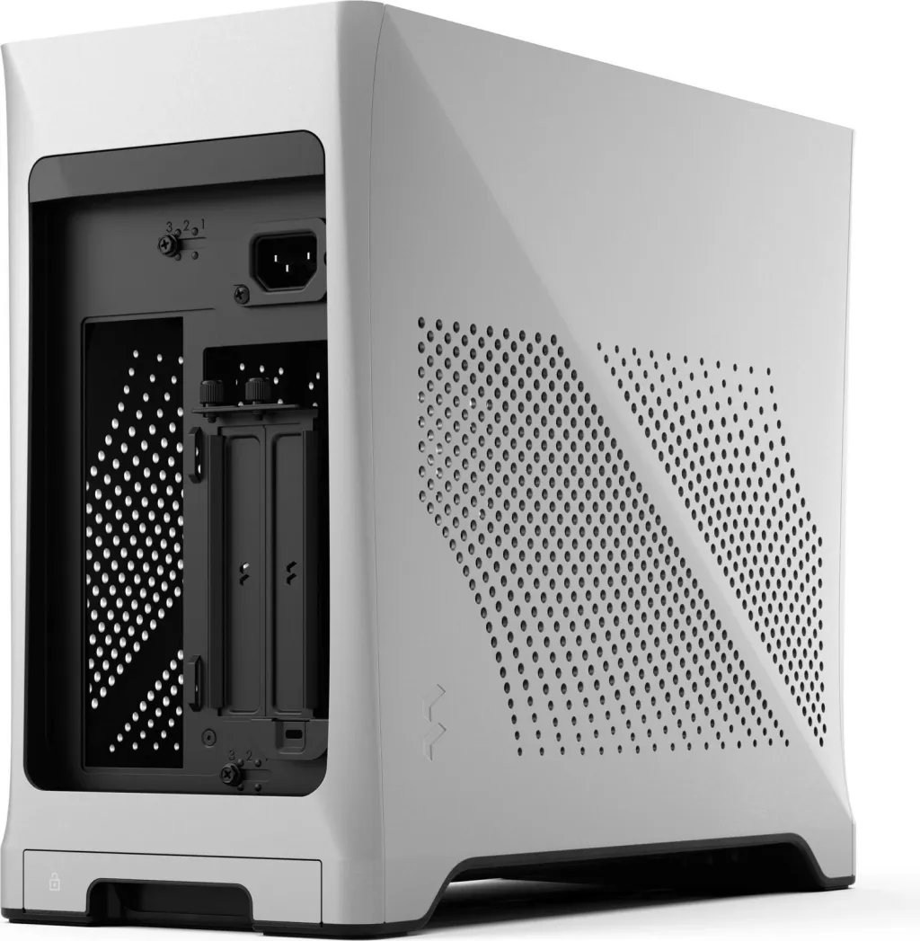 Kasë Fractal Design Era 2, Mini Tower, Silver - 27