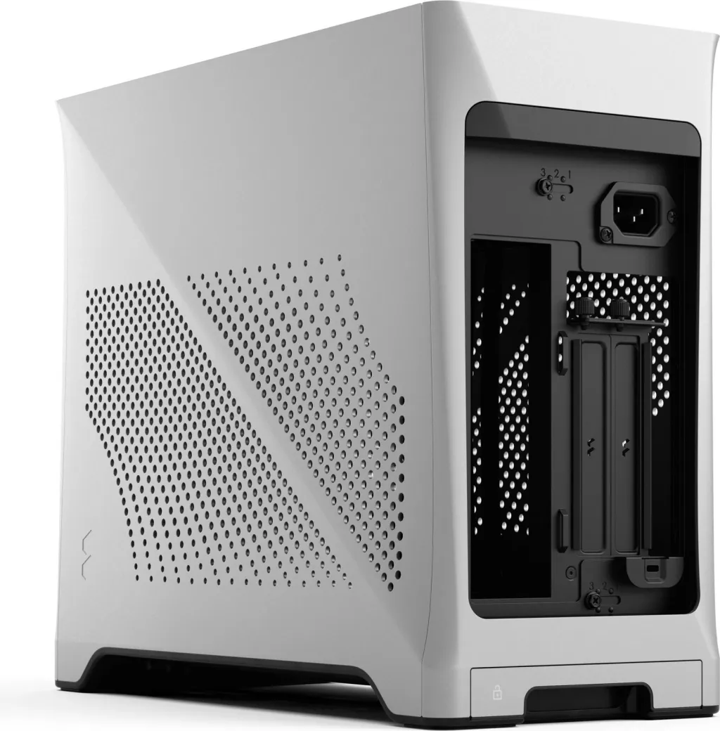 Kasë Fractal Design Era 2, Mini Tower, Silver - 30