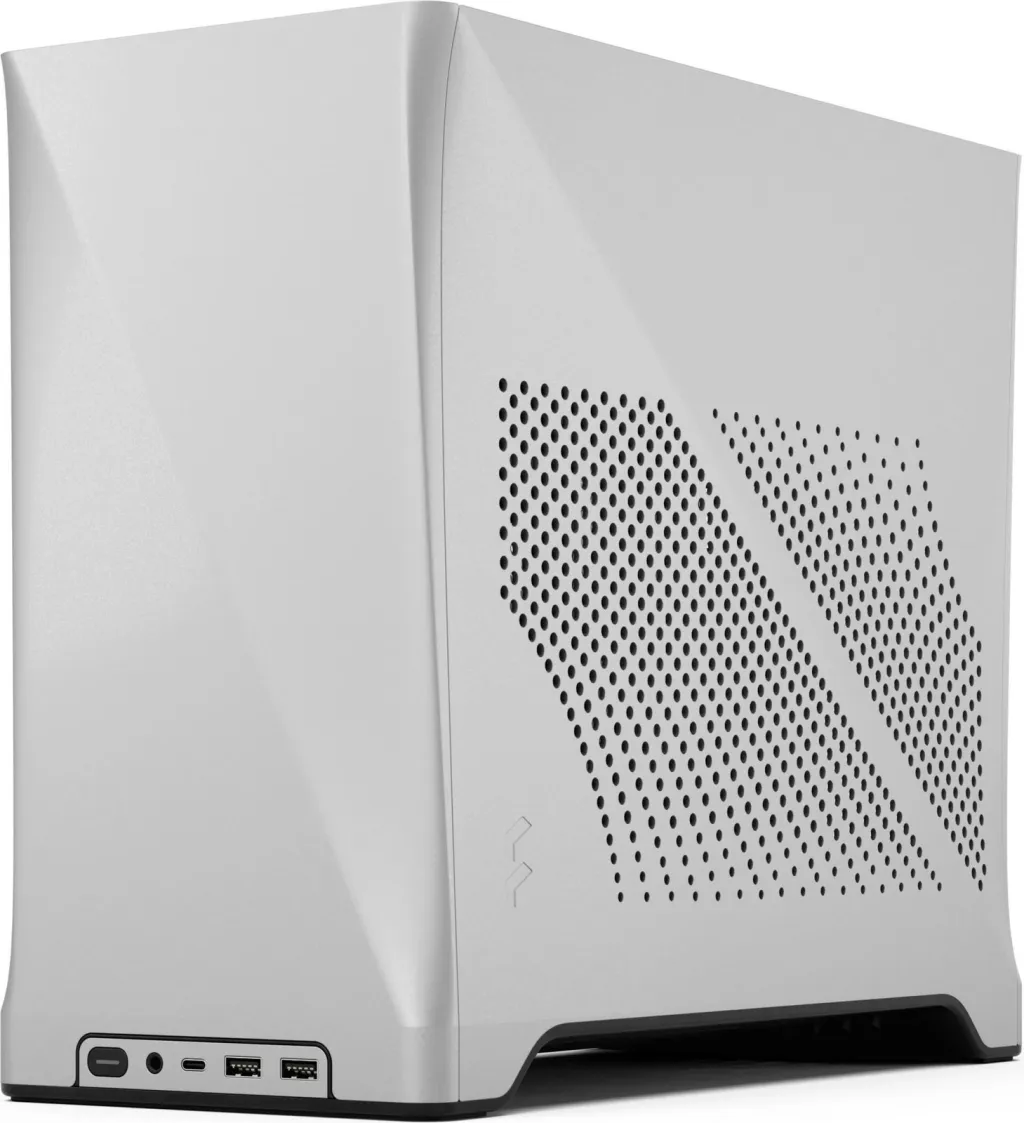 Kasë Fractal Design Era 2, Mini Tower, Silver - 5
