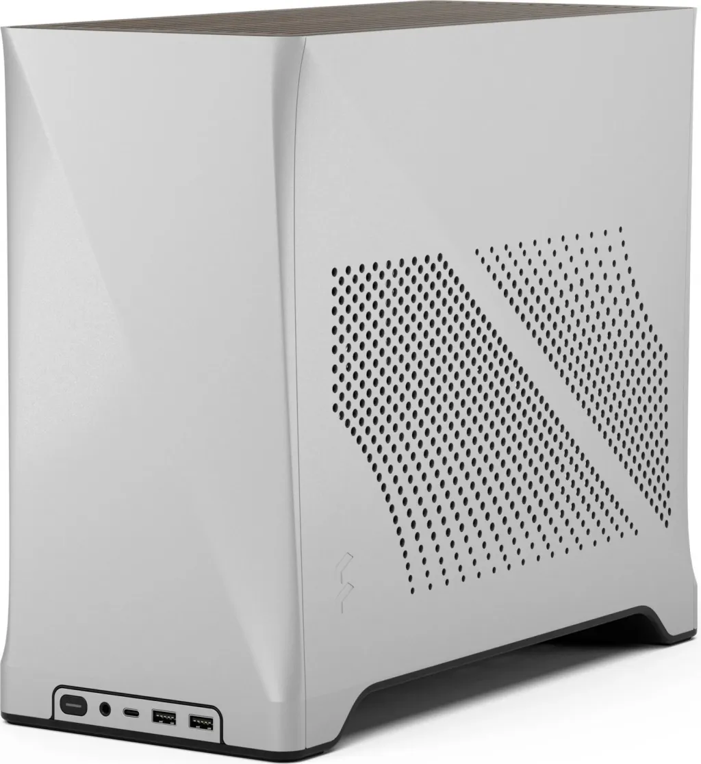 Kasë Fractal Design Era 2, Mini Tower, Silver - 6