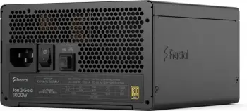 Furnizues energjie Fractal Design Ion 3 Gold 1000W, 80 Plus Gold, plotësisht modular, ATX 3.1, i zi