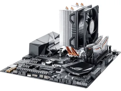 Ftohës CPU Cooler Master Hyper 212 Evo V2, 120mm, i zi/i argjendtë - 6