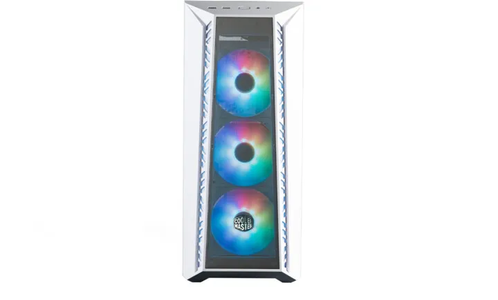 Kasë kompjuteri Cooler Master MasterBox 520 Mesh, anë transparente, e bardhë - 2