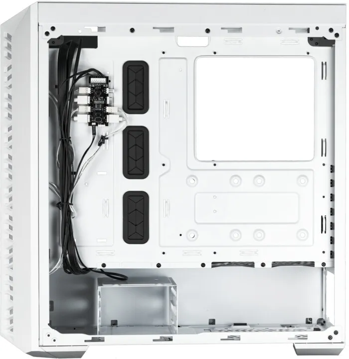 Kasë kompjuteri Cooler Master MasterBox 520 Mesh, anë transparente, e bardhë - 11
