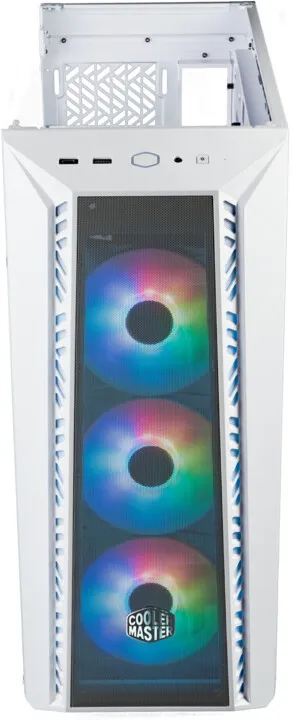 Kasë kompjuteri Cooler Master MasterBox 520 Mesh, anë transparente, e bardhë - 3