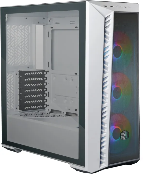 Kasë kompjuteri Cooler Master MasterBox 520 Mesh, anë transparente, e bardhë - 5