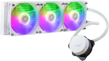 Ftohës Cooler Master MasterLiquid ML360L Core ARGB, i bardhë