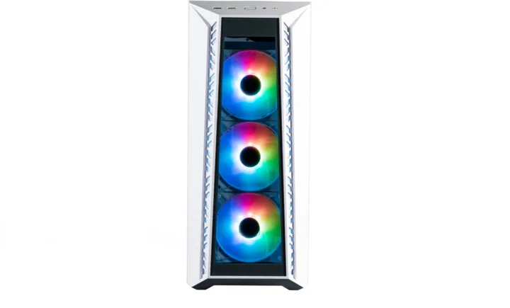 Kasë kompjuteri Cooler Master MasterBox 520, anë transparente, e bardhë - 2