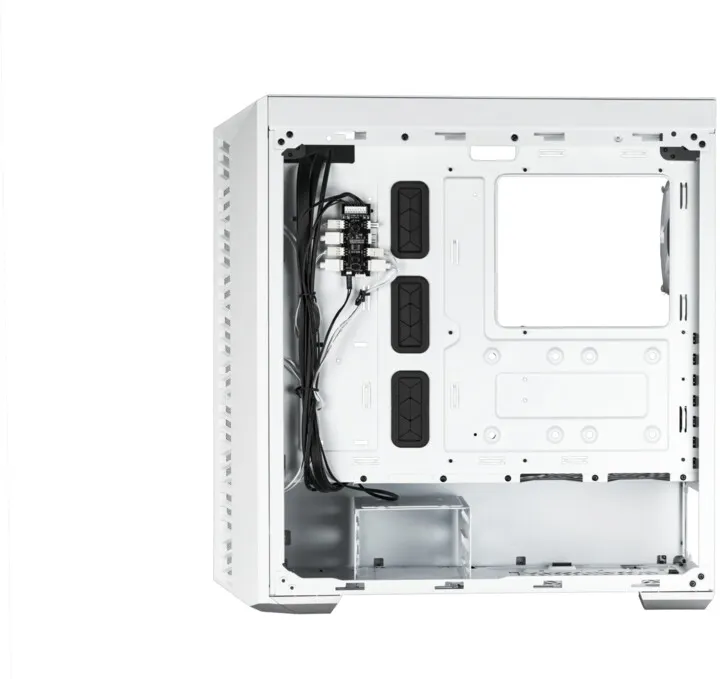 Kasë kompjuteri Cooler Master MasterBox 520, anë transparente, e bardhë - 10