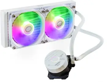 Ftohës Cooler Master MasterLiquid ML240L Core ARGB, i bardhë