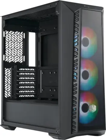 Kasë kompjuteri Cooler Master MasterBox 520 Mesh, anë transparente, e zezë