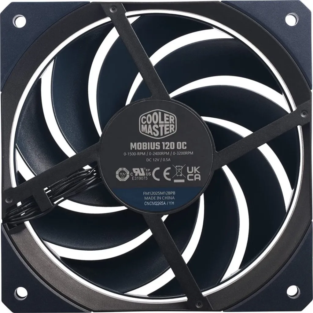 Ftohës Cooler Master Mobius 120 OC, 120 mm - 2
