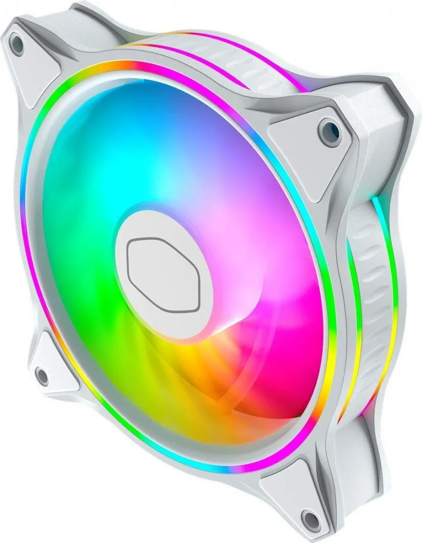Ftohës Cooler Master MasterFan MF120 Halo 2, 120 mm, i bardhë - 3