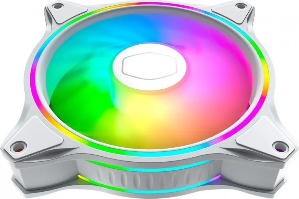 Ftohës Cooler Master MasterFan MF120 Halo 2, 120 mm, i bardhë - 4