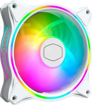 Ftohës Cooler Master MasterFan MF120 Halo 2, 120 mm, i bardhë
