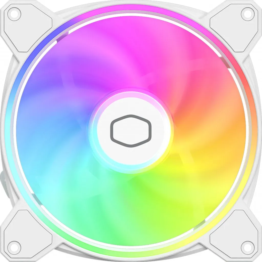 Ftohës Cooler Master MasterFan MF140 Halo 2, 140 mm, i bardhë - 2