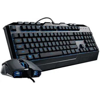 Tastierë gaming me maus Cooler Master Devastator 3 Combo, RGB, QWERTZ, me kabllo, e zezë