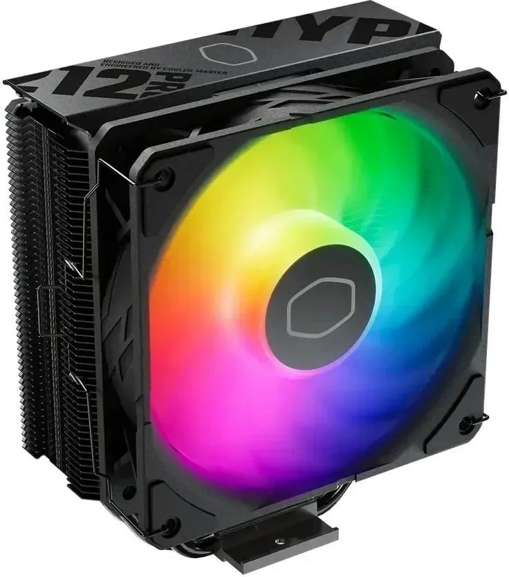 Ftohës ajri për procesor Cooler Master Hyper 212 Pro, 14 cm, i zi, me RGB - 1