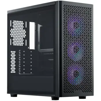Kasetë PC Cooler Master Elite 502, MIDI Tower, ARGB, e zezë