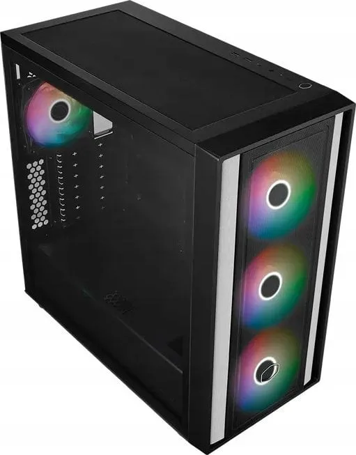Kasë Cooler Master MasterBox 600 Lite, e zezë, Midi Tower - 4