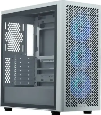 Kuti kompjuteri Cooler Master Elite 502, MIDI Tower, ARGB, e bardhë