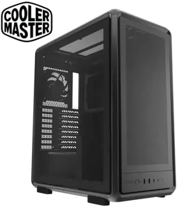 Kasetë PC Cooler Master MF500M, MIDI Tower, ATX E ATX, e zezë