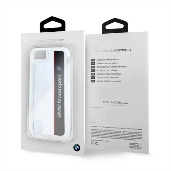 Mbulesë telefoni BMW Hard Case për iPhone 7, transparente - 5