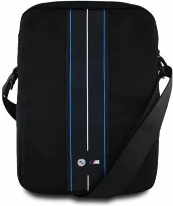Çantë tablet BMW BMTB8COMPVSKL, 8 inç, najlon, vija blu, e zezë