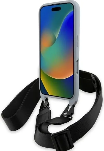 Mbështjellës BMW M Edition Carbon Stripe & Strap për iPhone 16 Pro, Gri - 4
