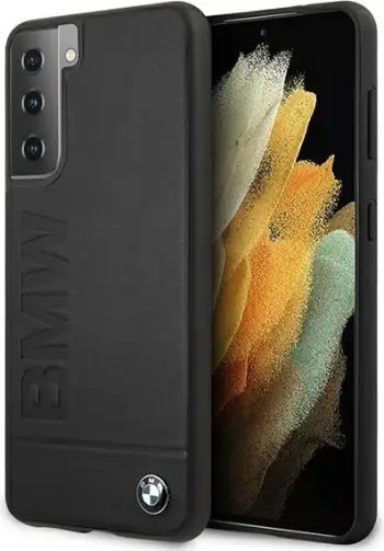 Mbështjellës BMW BMHCS21MSLLBK për Samsung Galaxy S21+, hardcase, Signature, e zezë