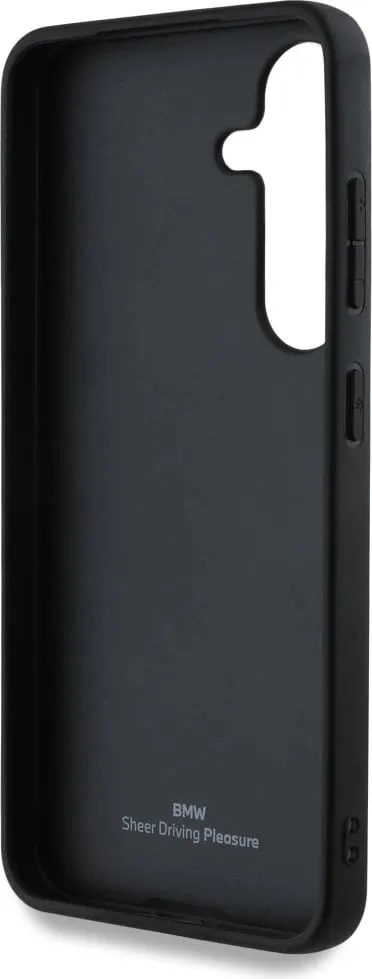 Mbështjellës BMW Leather Big Wordmark për Samsung Galaxy S25+, e zezë - 7