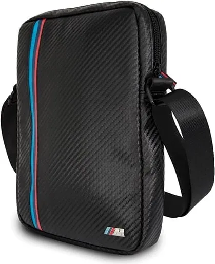 Çantë tablet BMW Carbon M Sport 8", e zezë - 2