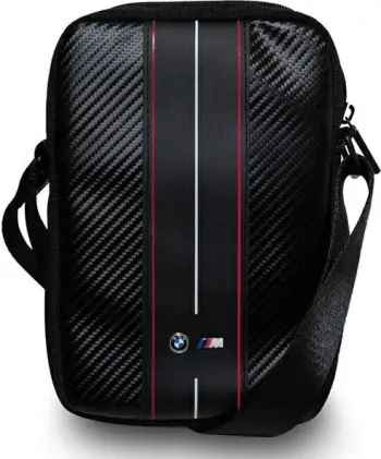 Çantë tablet BMW Carbon Red Stripe, 10 inç, e zezë