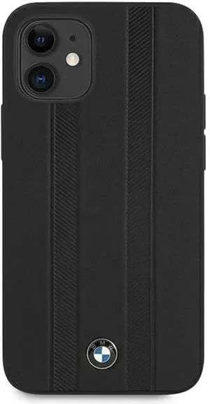 Mbështjellës BMW Signature Tire Marks për iPhone 12 mini, Hardcase, i zi - 2