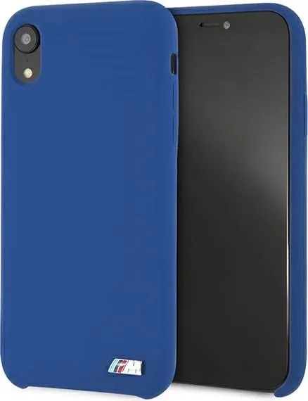 Mbrojtëse telefoni BMW BMHCI61MSILNA, për iPhone Xr, silikon, blu - 1