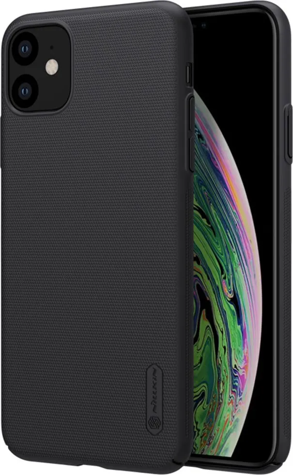 Mbrojtëse Nillkin Frosted për iPhone 11, e zezë - 1