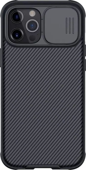 Mbrojtëse telefoni Nillkin CamShield Pro për iPhone 12, e zezë