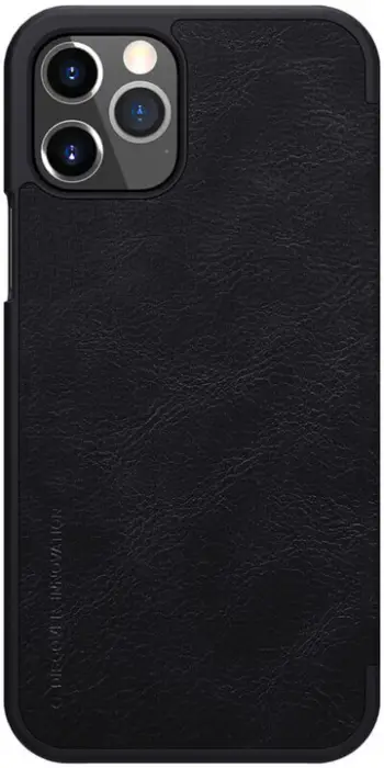 Mbrojtëse Nillkin Qin Book për iPhone 12/12 Pro (6.1"), e zezë