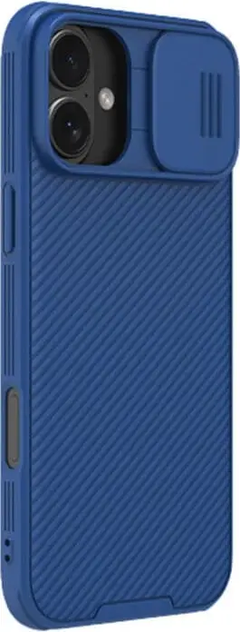 Mbështjellës Nillkin CamShield Pro për iPhone 16 Pro, kaltër