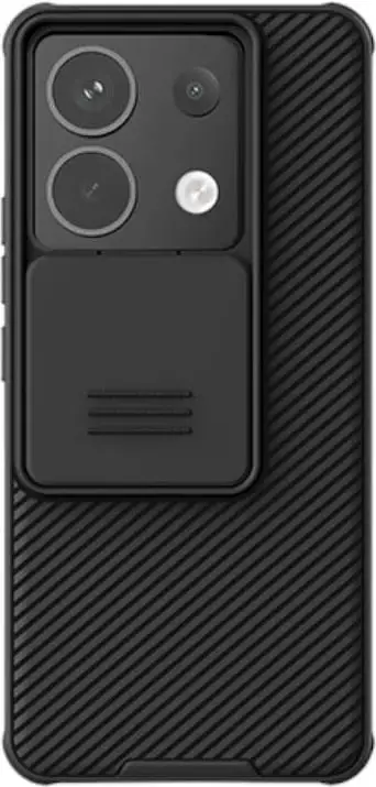 Mbështjellës Nillkin CamShield Pro për Xiaomi Redmi Note 13 Pro+ 5G, i zi
