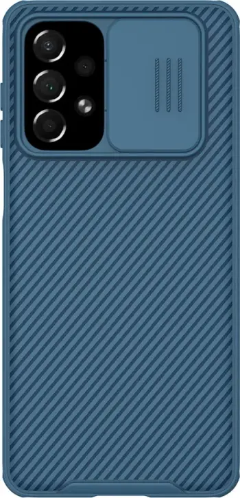 Mbulesë telefoni Nillkin CamShield Pro për Samsung Galaxy A73 5G, mbrojtëse, blu e çelët