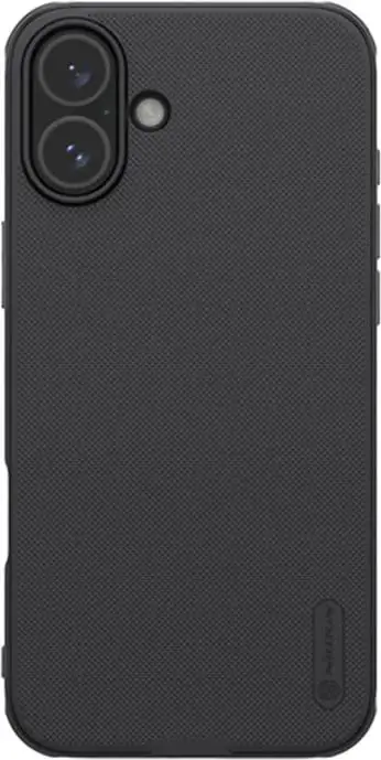 Mbështjellës Nillkin Super Frosted Shield Pro për iPhone 16, i zi
