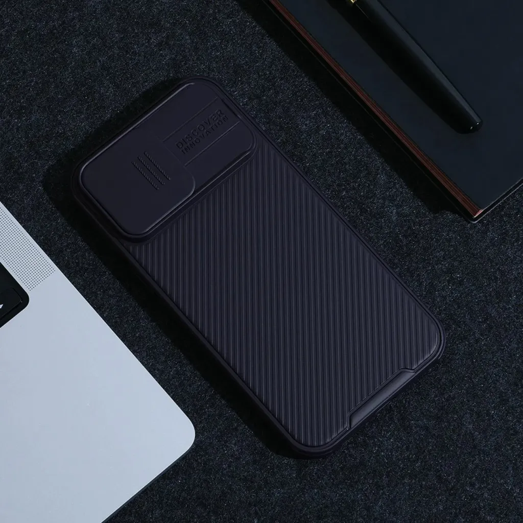 Mbështjellës Nillkin CamShield Pro Magnetic për iPhone 14 Pro Max, MagSafe, mbrojtje kamerës, Blu - 17