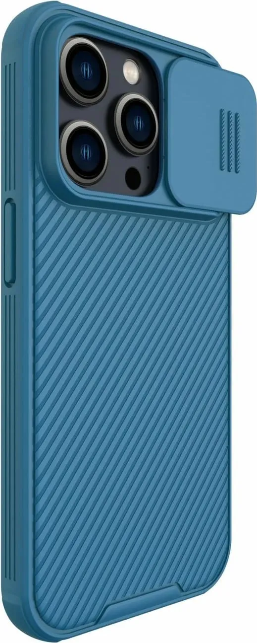 Mbështjellës Nillkin CamShield Pro Magnetic për iPhone 14 Pro Max, MagSafe, mbrojtje kamerës, Blu - 3