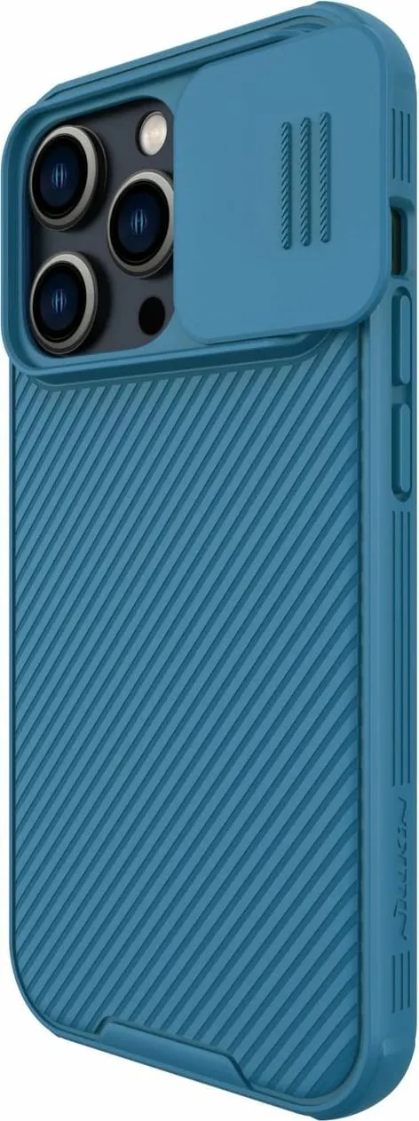 Mbështjellës Nillkin CamShield Pro Magnetic për iPhone 14 Pro Max, MagSafe, mbrojtje kamerës, Blu - 4
