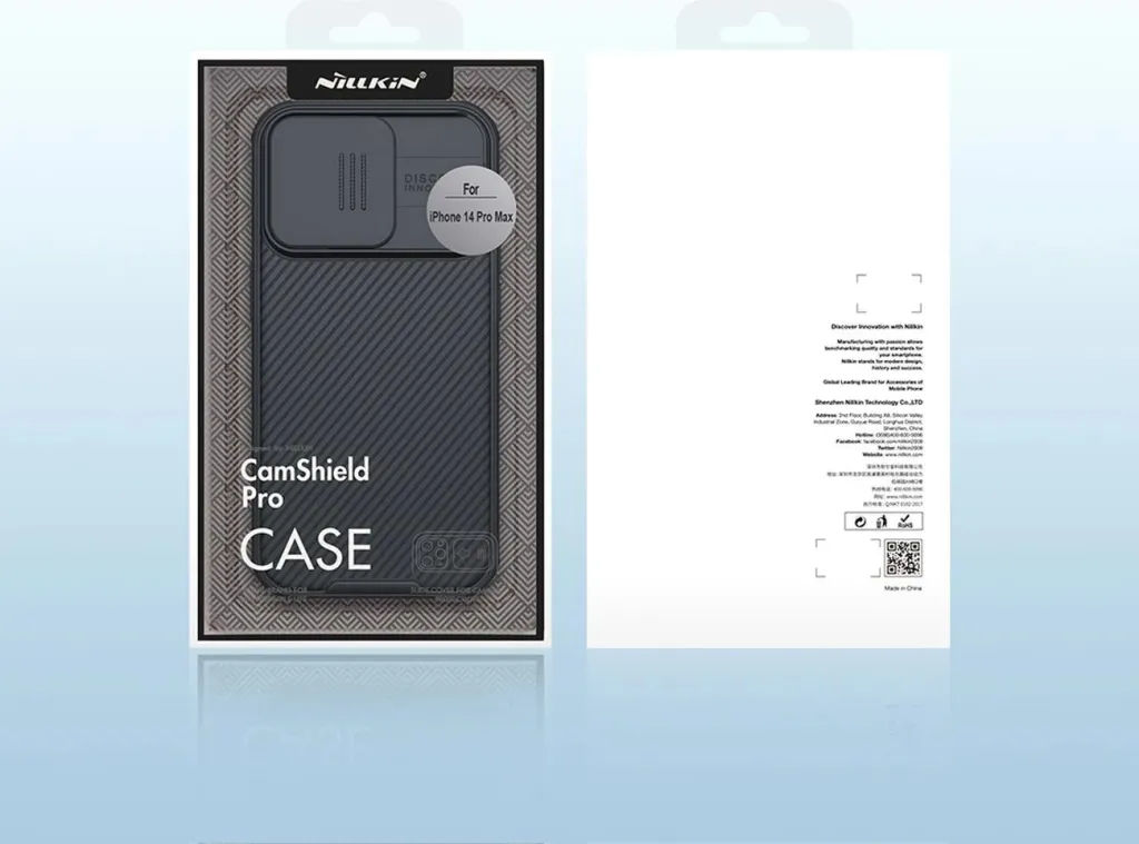 Mbështjellës Nillkin CamShield Pro Magnetic për iPhone 14 Pro Max, MagSafe, mbrojtje kamerës, Blu - 5