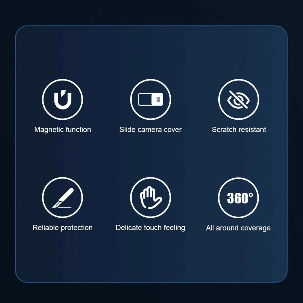 Mbështjellës Nillkin CamShield Pro Magnetic për iPhone 14 Pro Max, MagSafe, mbrojtje kamerës, Blu - 7