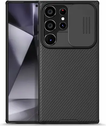 Mbështjellës Nillkin CamShield Pro për Samsung Galaxy S24 Ultra, i zi