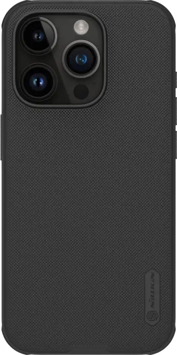 Mbështjellës Nillkin Super Frosted Shield Pro Magnetic për iPhone 15 Pro, i zi