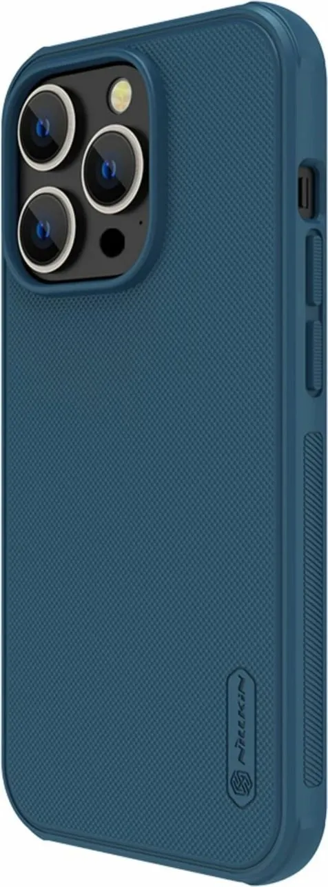 Mbështjellës Nillkin Super Frosted Shield Pro për iPhone 14 Pro Max, Blu - 2